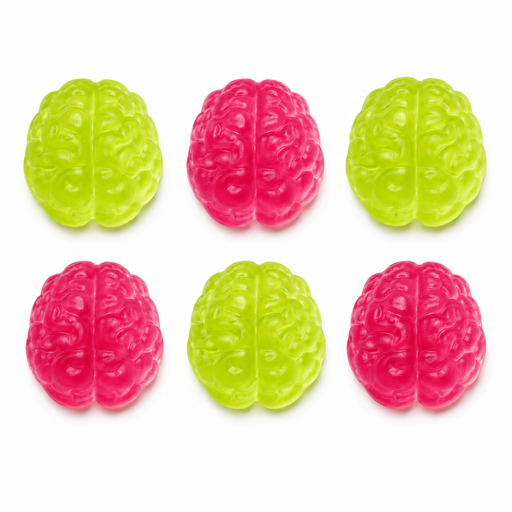 WHTEVR. FOCUS GUMMS LIME + RASPBERRY